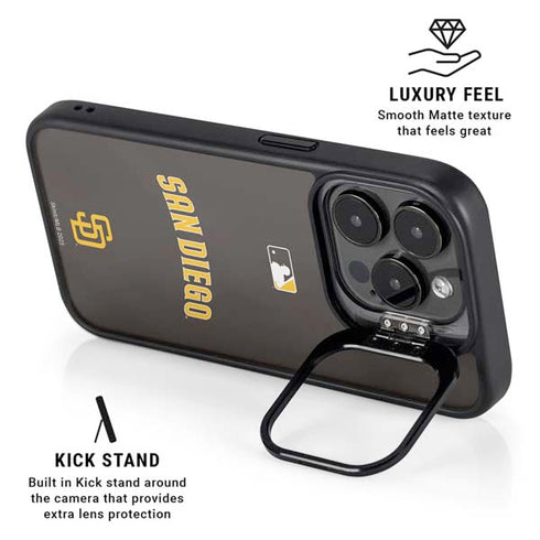 MLB San Diego Padres Alternate Jersey iPhone 16 Pro Kickstand Case